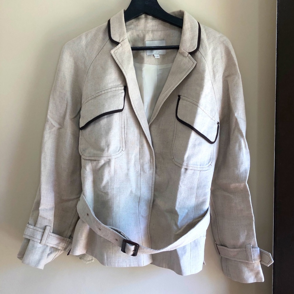 Womens Loft Belted Coat Size 12